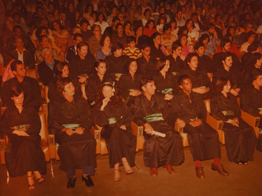 1980 - Formatura FACEA
